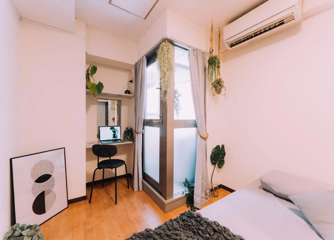 Minimalist Loft Namba Compact Studio With A 24-Hour Gym Ma501 Apartment Osaka 0*,